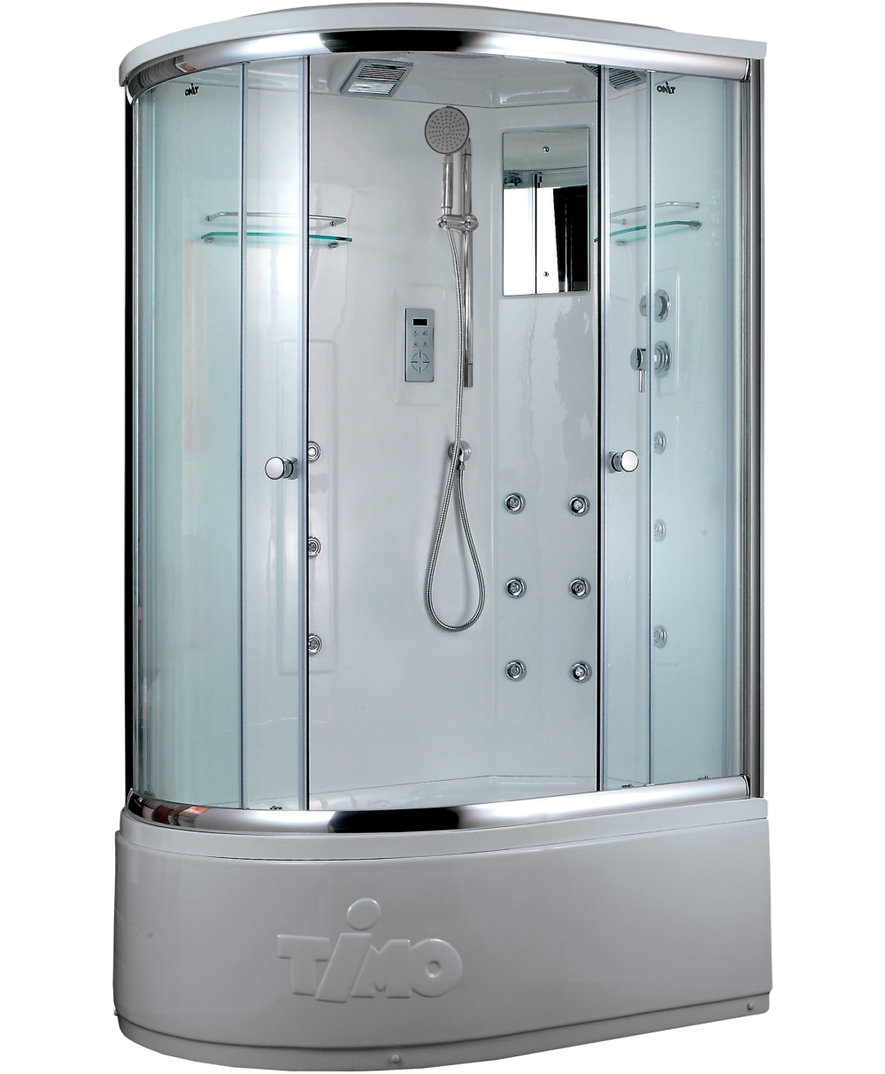 Фото Душевая кабина 120x85x220 Timo (T-7720 R) С гидромассажем, акрил, Поддон глубокий