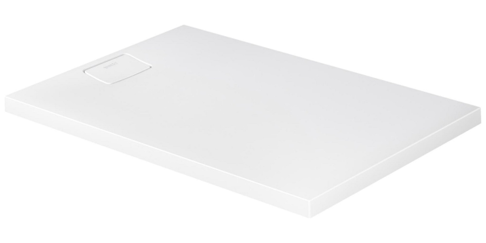 Душевой поддон из искуственного камня 80х120 см Duravit Stonetto 720148380000000, белый