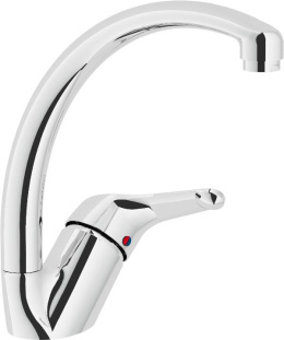 Фото Nobili Hera HE24113SA Смеситель для кухни (сатин)