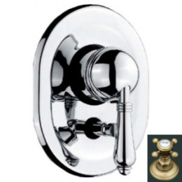 Фото Смеситель Nicolazzi Classico Monokomandi 3460BZ75 для ванны/душа, бронза/El Capitan