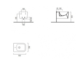 Фото Биде GSI Traccia 6920111 подвесное