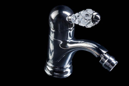 Фото Смеситель для биде Boheme Crystal (266-CRST) хром