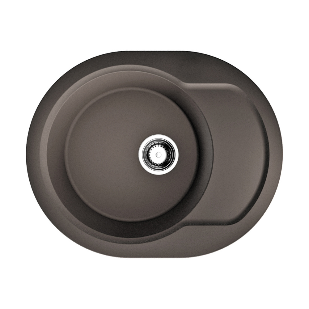 Кухонная мойка Omoikiri Manmaru 62-DC Artgranit (4993354) темный шоколад