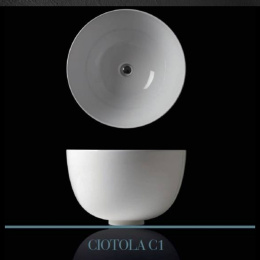 Фото Раковина Kerasan Ciotola накладная 46 х 46 x 29 см