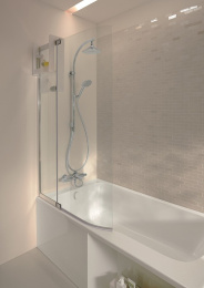 Шторка на ванну Jacob Delafon Bain Douche Malice 95x150