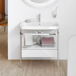 Консоль напольная с умывальником Duravit Happy D.2 Plus HP4842O2222, белый