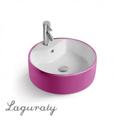 Раковина Laguraty 3228B Rose&white