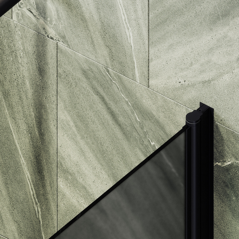 Фото Шторка на ванну Maybah Glass MGV-617-3 поворотная на монопетле