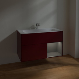 Villeroy Boch Finion F040GKHB Тумба под раковину 996х498 мм (anthracite matt/peony matt)