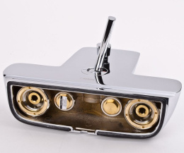 Смеситель для ванны Hansgrohe PuraVida (15472400) хром, белый