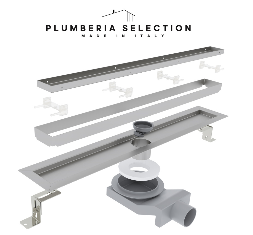 Фото Душевой трап Plumberia Selection PST IN-TILE PST100MT