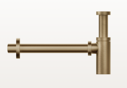 Фото Сифон Gessi  01374#726, Warm Bronze Brushed PVD