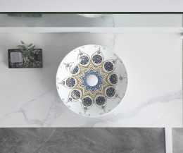 Раковина-чаша см Bronze de Luxe Lotos (5008)