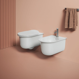 Фото Биде подвесное ArtCeram Chic (CHB001 05 00) белый матовый