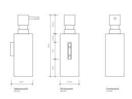 Фото Дозатор для жидкого мыла Decor Walther Mikado (0521120), золото