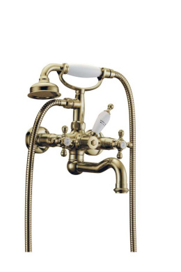 Фото Смеситель для ванны Boheme Medici Presente (313) бронза
