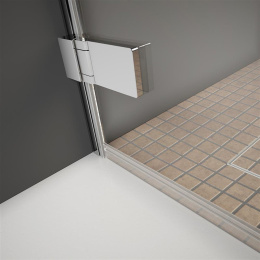 Дверь для душевого уголка Radaway Arta DWD+2S 45 L L профиль Хром стекло прозрачное 386051-03-01L