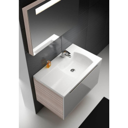 Тумба с раковиной Ravak Classic (X000000350+XJDL1180000+X070080), белый