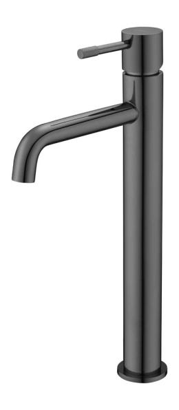 Фото Смеситель для умывальника Boheme Uno (462-SGM) сталь