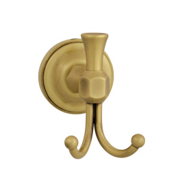 Фото Migliore Fortuna 27710 Крючок двойной, бронза