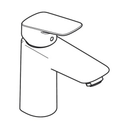 Смеситель для раковины Hansgrohe Logis (71101670) черный матовый