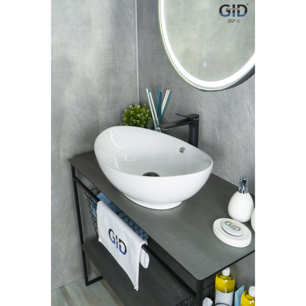 Раковина накладная Gid N9019