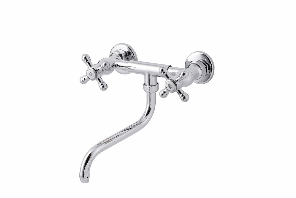 Фото Смеситель для кухни ПСМ-ПРОФСАН PSM-108-К89 СТАНДАРТ-Б настенный тип См-МДРНр