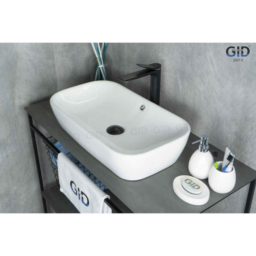 Раковина накладная Gid N9217
