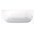 Ванна стальная Bette BetteComodo 1251-440 PLUS 180*80 BetteGlasur® Plus, цвет-Snow