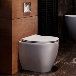 Фото Унитаз Kerasan Flo (311001) напольный, приставной, белый