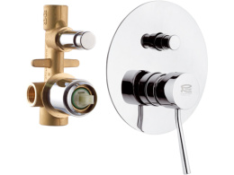 Смеситель Remer для ванны встраиваемый RR N09L