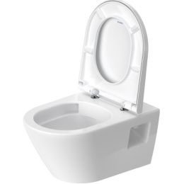 Унитаз подвесной Duravit D-Neo 45870900A1 (2587090000+0021690000), белый