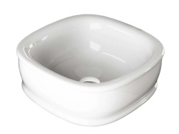 Раковина накладная 45 см ArtCeram Azuley (AZL001 01 00) белый