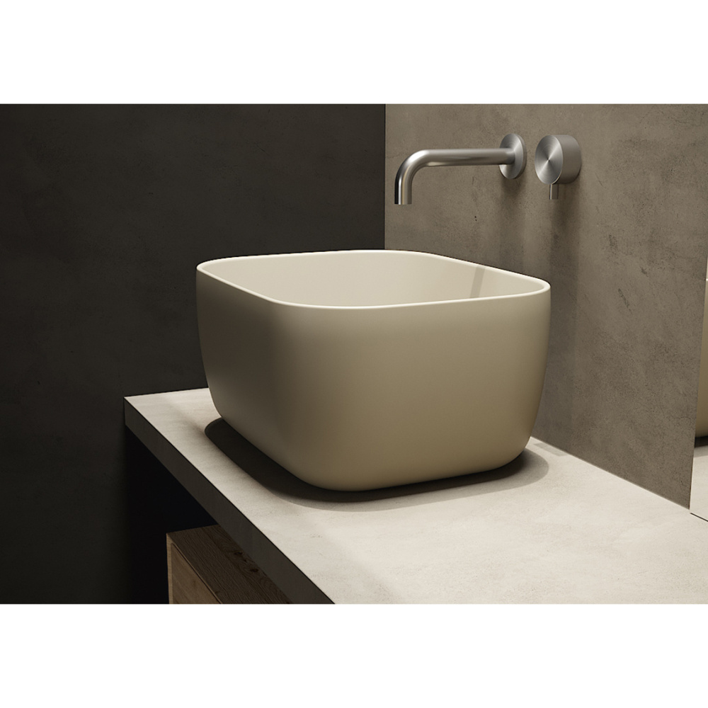 Раковина на столешницу 40 см Galassia Lola (7500), цвет белый