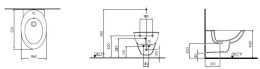 Ideal Standard Celia W804801 Подвесное биде