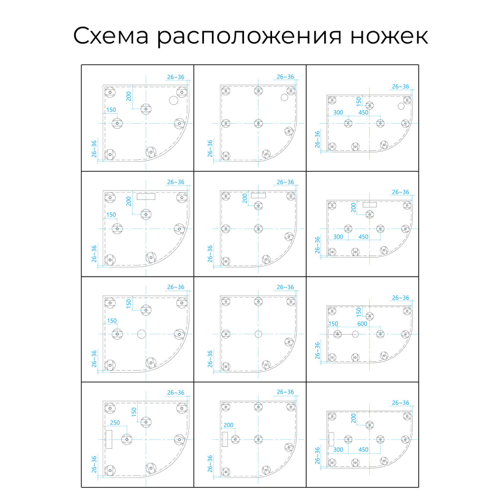 Душевой поддон RGW Stone Tray 16153100-02 полукруглый