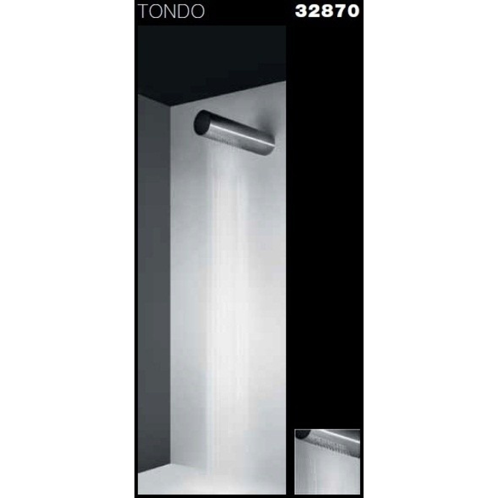 Верхний душ Gessi Segni Tondo (32870#238) сталь полированная