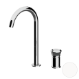 Смеситель для раковины Remer Element ET57LBO, белый матовый