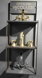 Фото Смеситель для ванны Nicolazzi Half Dome 1402BZ78 бронза