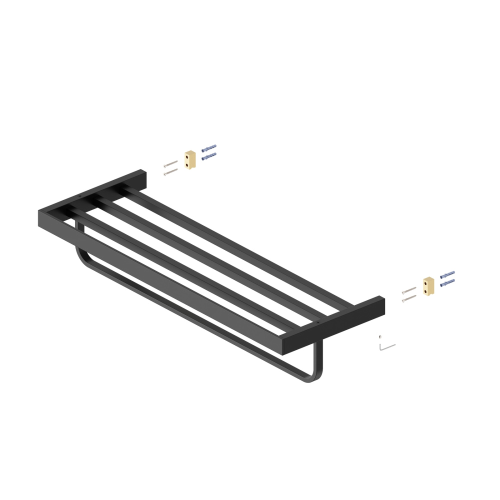 Фото Полка для полотенец Timo Petruma 15258/03 черный