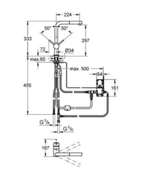 Grohe Minta Touch 31360000 Смеситель для кухни, хром