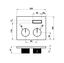 Смеситель для душа Gessi HI-FI Compact (63002#706)