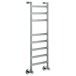 Фото Полотенцесушитель водяной Margaroli Sereno 484-8, 4843508CRN ширина 32.5 см, высота 100.5 см, хром