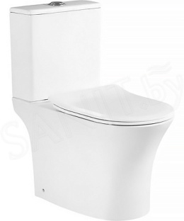 Унитаз-компакт SantiLine (SL-5022) белый