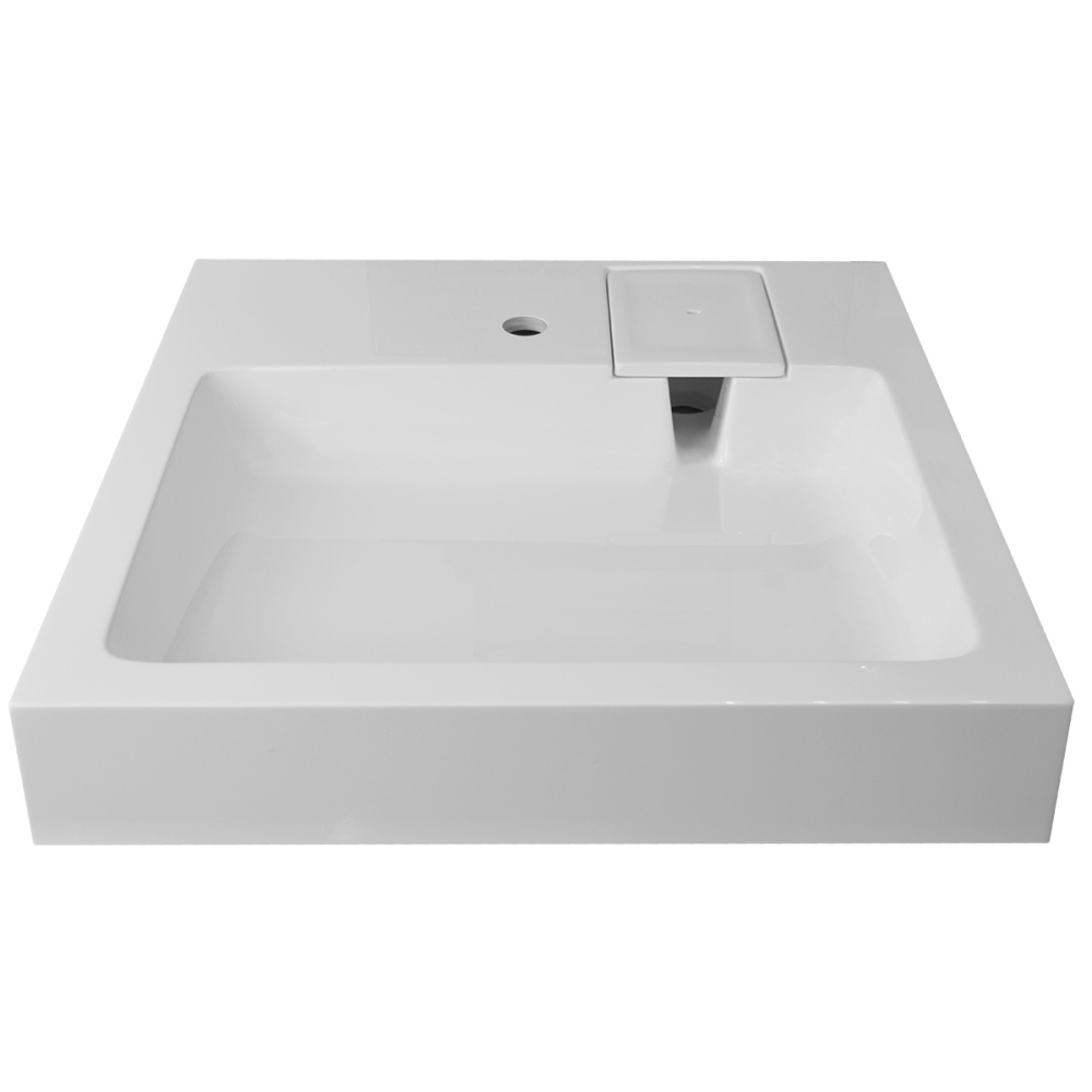 Фото Раковина из литьевого мрамора Azario Slim (CS00086608   ) Белый