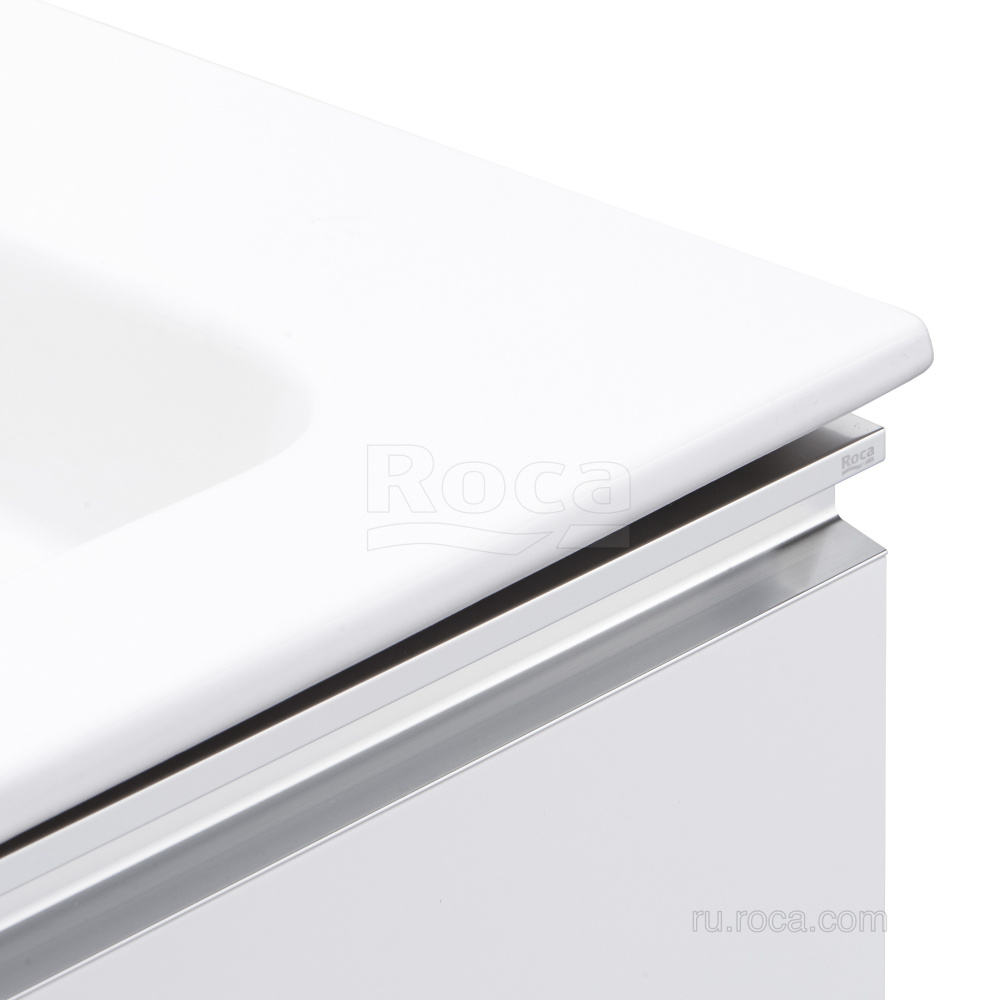Фото Тумба под раковину Roca Gap (A857397806) белый глянцевый