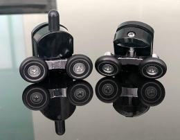 Фото Душевая дверь ABBER Schwarzer Diamant (AG30140B)