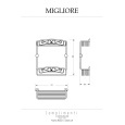 Migliore COMPLEMENTI 22039 Решетка двойная L20xP10xH30 см., хром