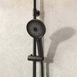 Фото Душевая система Iddis SpaHome (SPABLBTi06) черный