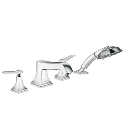 Смеситель на борт ванны на 4 отверстия 31441000 Hansgrohe Metropol Classic (хром)